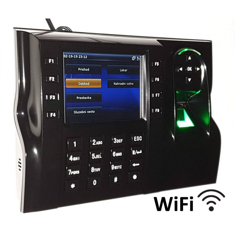 Docházkový systém DX biometrie WiFi / RFID + SW